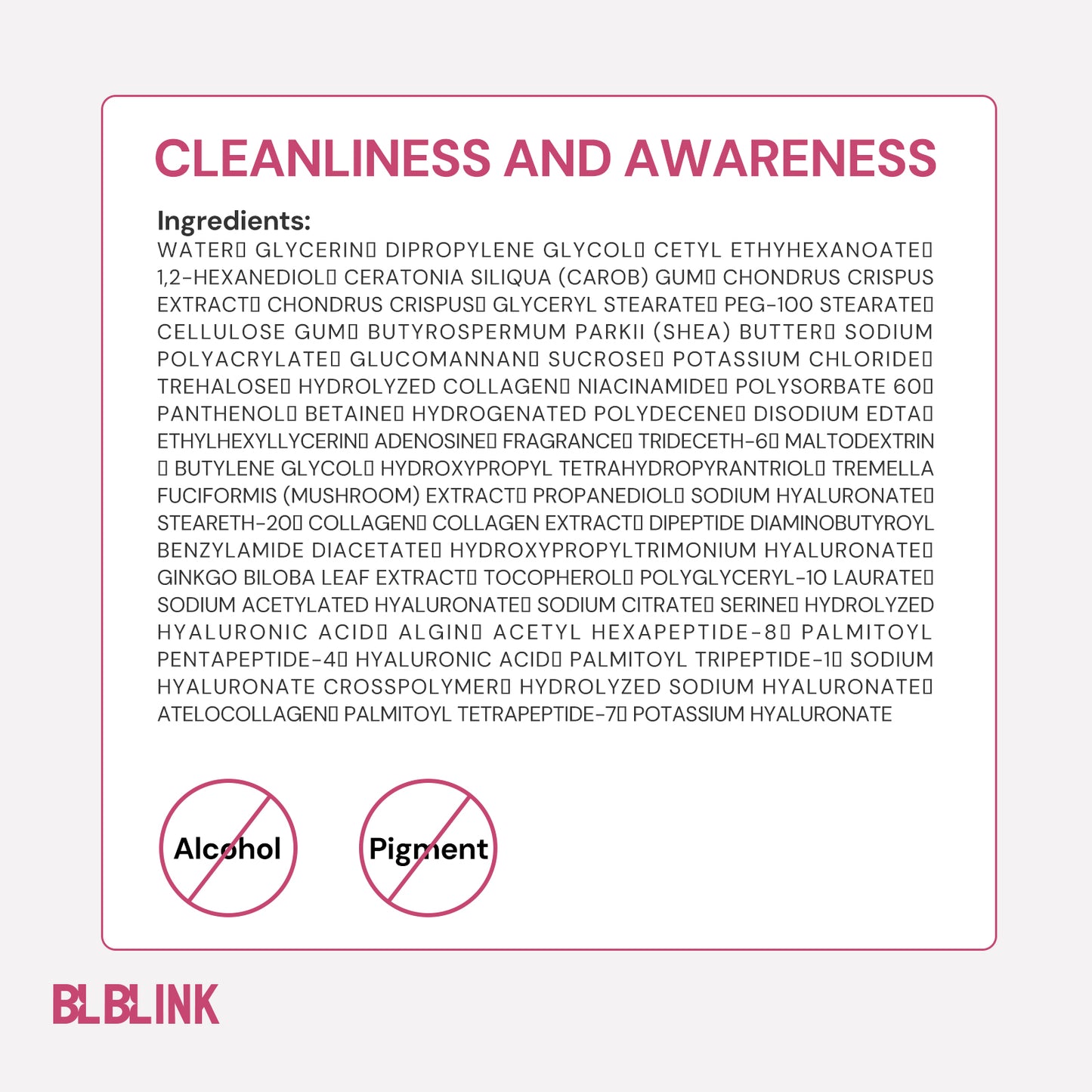 BLBLINK Hydrogel Face Mask, 5-Pack – Cooling Gel Sheet for Deep Hydration, Soothing & Firming, All Skin Types