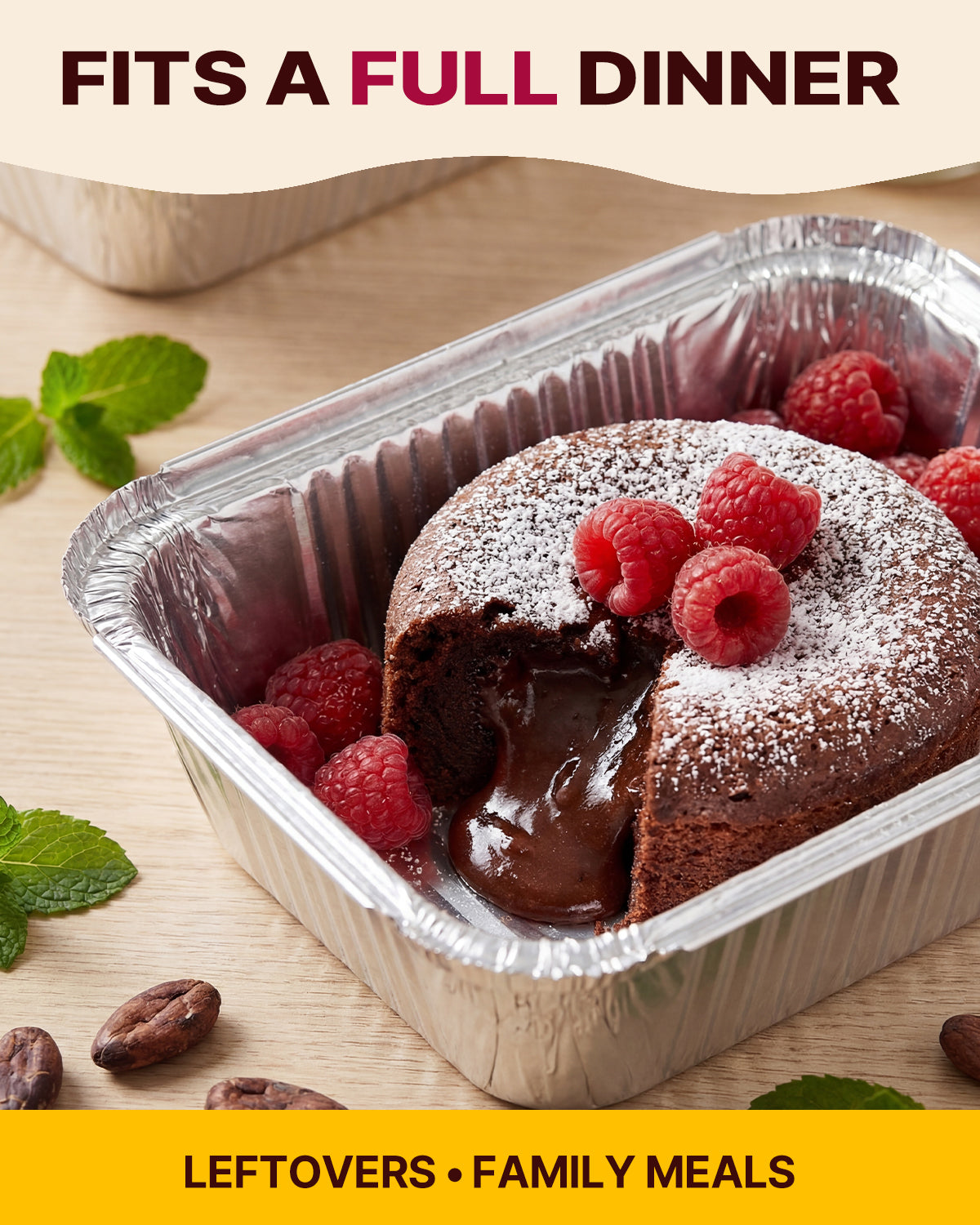 Katbite 4x5 Inches 50 Pack Aluminum Pans with Lids - Small Disposable Foil To-Go Containers, Perfect for Meal Prep and Takeout