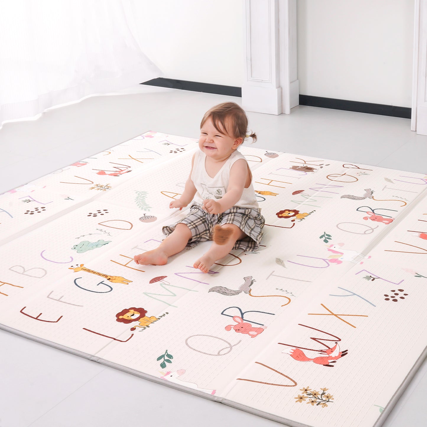 Joypony 79 x 71 inch ABC Baby Play Mat