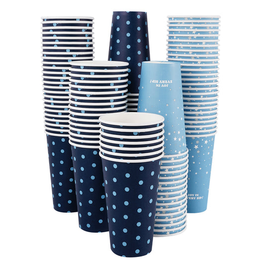 Katbite Biodegradable Eco-Friendly Disposable Paper Cups, 16 oz, 60 Count for Hot/Cold Beverages