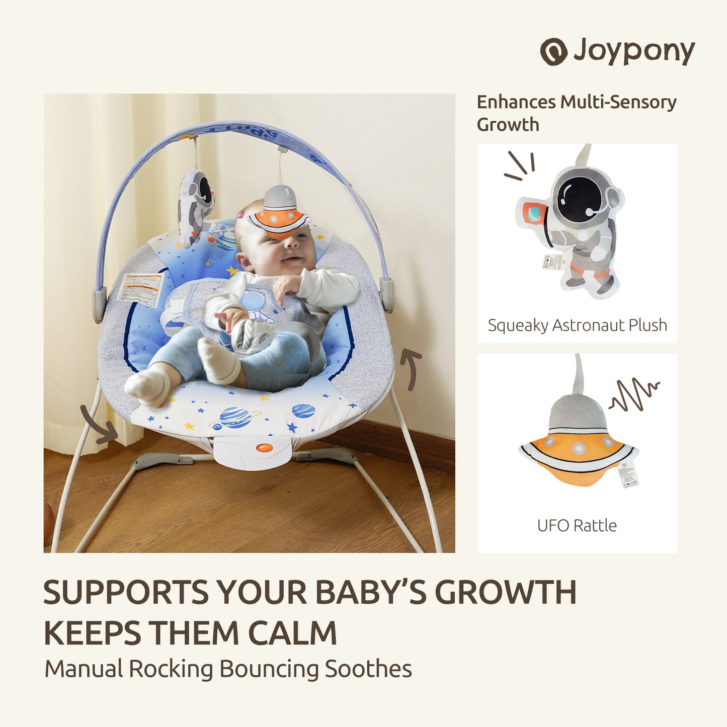 Joypony Baby Rocking Chair Space Style