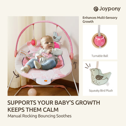 Joypony Baby Rocking Chair Pink Bow