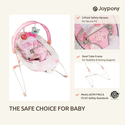 Joypony Baby Rocking Chair Pink Bow