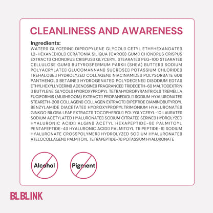 BLBLINK Hydrogel Face Mask, 5-Pack – Cooling Gel Sheet for Deep Hydration, Soothing & Firming, All Skin Types