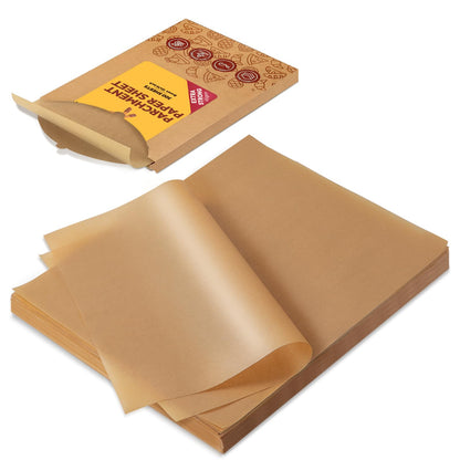 Katbite 300 Sheets 12x16 in Parchment Paper, Heavy Duty Baking Paper, Unbleached Non-Stick Sheets