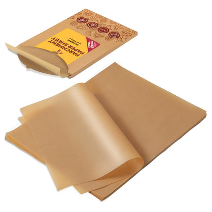 Katbite 12x16 inch 120 Sheets Heavy Duty & Non-Stick Unbleached Parchment Paper for Baking