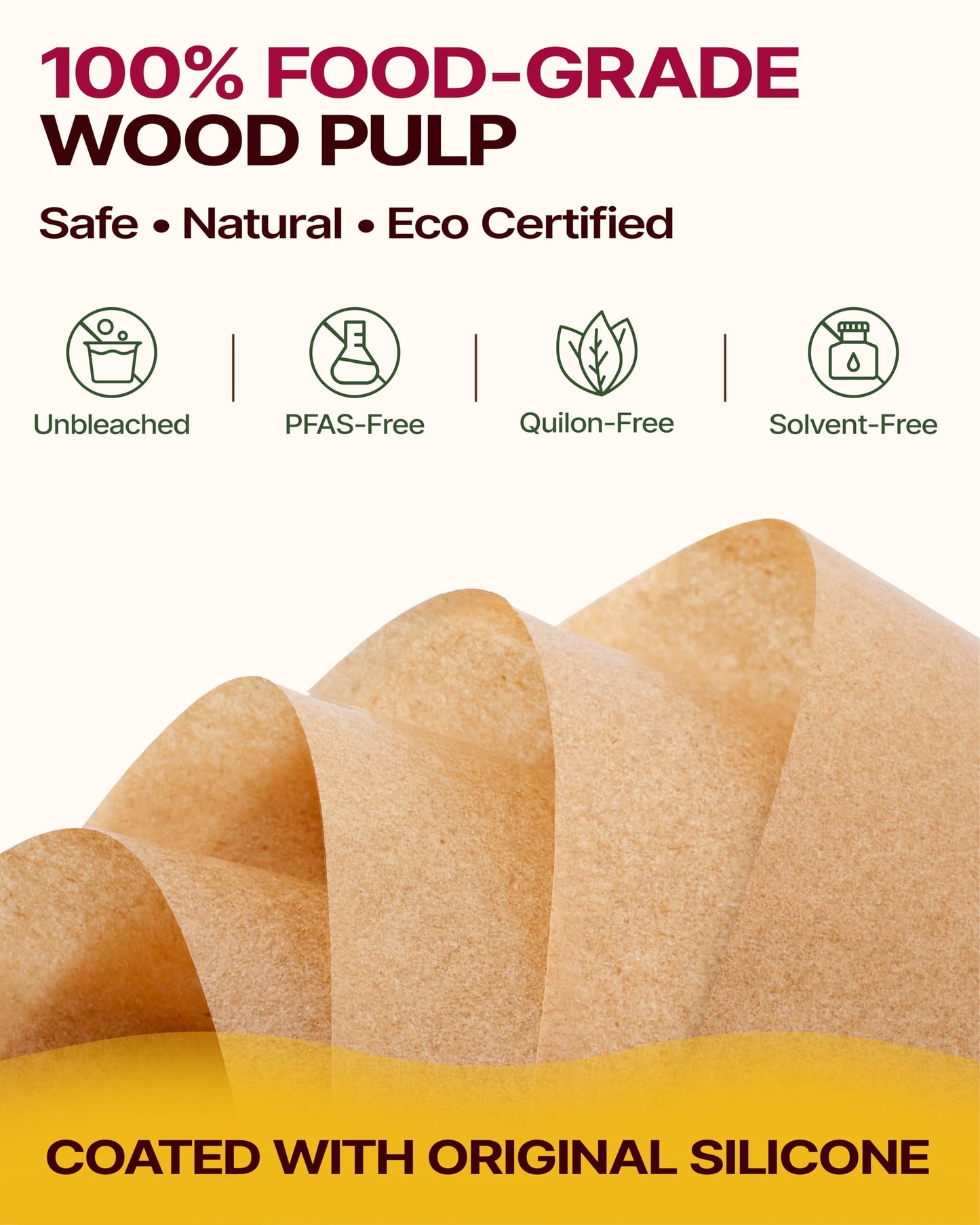 Katbite Parchment Paper Sheets, 360 Count, 12 x 16 in, Precut Unbleached Heavy Duty Nonstick Baking Paper