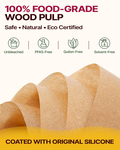 Katbite Parchment Paper Sheets, 360 Count, 12 x 16 in, Precut Unbleached Heavy Duty Nonstick Baking Paper